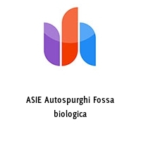Logo ASIE Autospurghi Fossa biologica