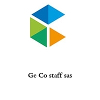 Logo Ge Co staff sas