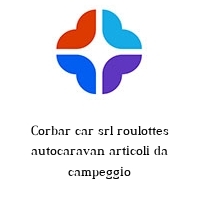 Logo Corbar car srl roulottes autocaravan articoli da campeggio