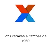 Logo Pons caravan e camper dal 1969