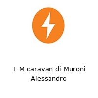 Logo F M caravan di Muroni Alessandro