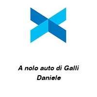 Logo A nolo auto di Galli Daniele