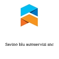 Logo Savino blu autoservizi snc