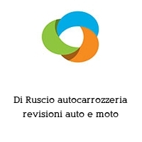Logo Di Ruscio autocarrozzeria revisioni auto e moto