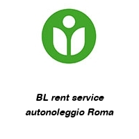 Logo BL rent service autonoleggio Roma