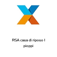 Logo RSA casa di riposo I pioppi