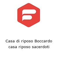 Logo Casa di riposo Boccardo casa riposo sacerdoti