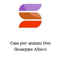 Logo Casa per anziani Don Giuseppe Allievi