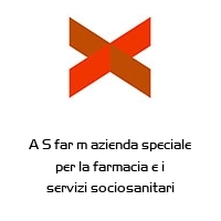 Logo A S far m azienda speciale per la farmacia e i servizi sociosanitari
