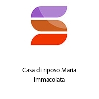Logo Casa di riposo Maria Immacolata