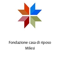 Logo Fondazione casa di riposo Milesi