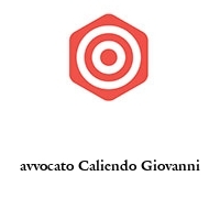 Logo avvocato Caliendo Giovanni