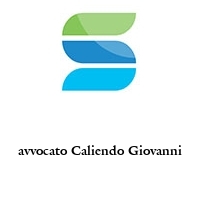 avvocato Caliendo Giovanni