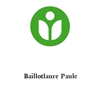 Logo Baillotlaure Paule