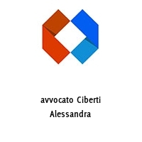 Logo avvocato Ciberti Alessandra