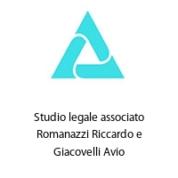 Logo Studio legale associato Romanazzi Riccardo e Giacovelli Avio