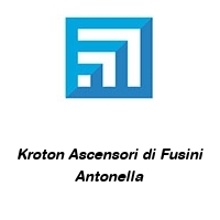 Logo Kroton Ascensori di Fusini Antonella