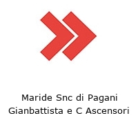 Logo Maride Snc di Pagani Gianbattista e C Ascensori