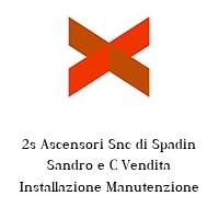 Logo 2s Ascensori Snc di Spadin Sandro e C Vendita Installazione Manutenzione