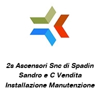 Logo 2s Ascensori Snc di Spadin Sandro e C Vendita Installazione Manutenzione