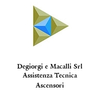 Logo Degiorgi e Macalli Srl Assistenza Tecnica Ascensori