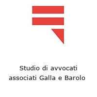 Logo Studio di avvocati associati Galla e Barolo 