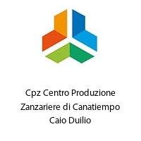 Logo Cpz Centro Produzione Zanzariere di Canatiempo Caio Duilio