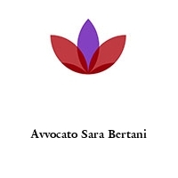 Avvocato Sara Bertani