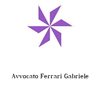 Logo Avvocato Ferrari Gabriele