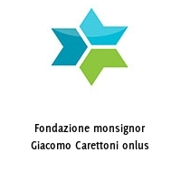 Logo Fondazione monsignor Giacomo Carettoni onlus