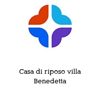 Logo Casa di riposo villa Benedetta