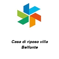 Logo Casa di riposo villa Belfonte