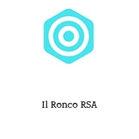 Logo Il Ronco RSA