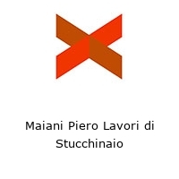 Logo Maiani Piero Lavori di Stucchinaio