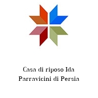 Logo Casa di riposo Ida Parravicini di Persia