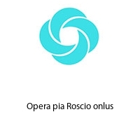 Logo Opera pia Roscio onlus