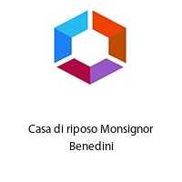 Logo Casa di riposo Monsignor Benedini