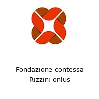 Logo Fondazione contessa Rizzini onlus