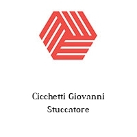 Logo Cicchetti Giovanni Stuccatore