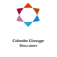 Colombo Giuseppe Stuccatore