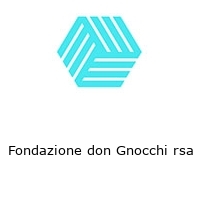 Logo Fondazione don Gnocchi rsa