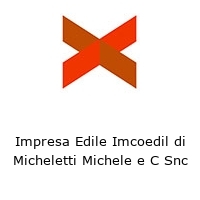 Logo Impresa Edile Imcoedil di Micheletti Michele e C Snc