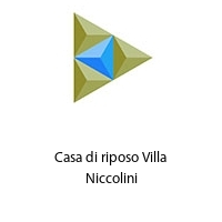Logo Casa di riposo Villa Niccolini