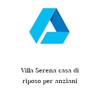 Logo Villa Serena casa di riposo per anziani