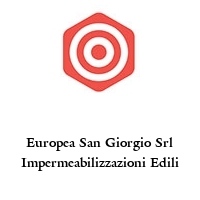 Logo Europea San Giorgio Srl Impermeabilizzazioni Edili