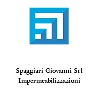 Logo Spaggiari Giovanni Srl Impermeabilizzazioni