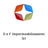 Logo D e F Impermeabilizzazioni Srl