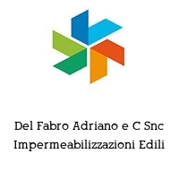 Logo Del Fabro Adriano e C Snc Impermeabilizzazioni Edili