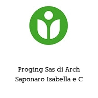 Logo Proging Sas di Arch Saponaro Isabella e C