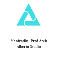 Logo Manfredini Prof Arch Alberto Studio